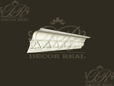 Потолочный карниз с декором КД23 от Decor Real.