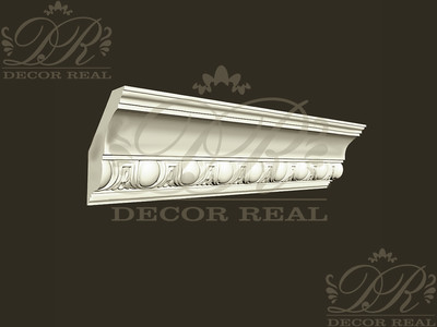 Потолочный карниз с декором КД13 от Decor Real.