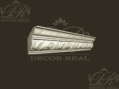 Потолочный карниз с декором КД11 от Decor Real.