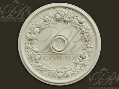 Потолочная накладная розетка РН2_25. Потолочная накладная розетка РН2_25 от Decor Real.